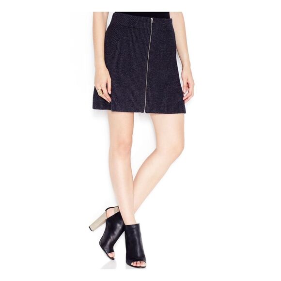 RACHEL ROY Dresses & Skirts - RACHEL ROY Womens Black Zippered Above The Knee Pencil Skirt Size: S